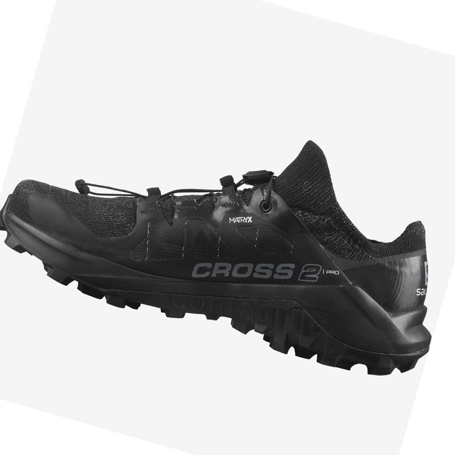 Salomon CROSS PRO 2 Erkek Patika Koşu Ayakkabısı Siyah | TR 3530LIS